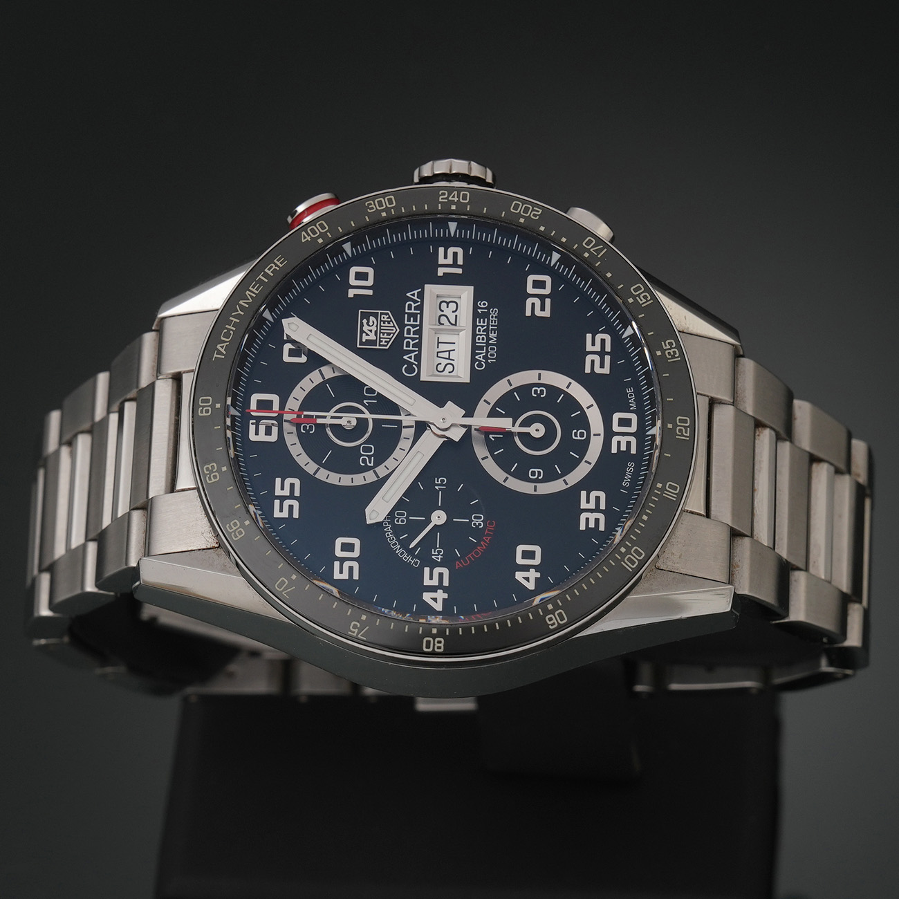 TAG HEUER(USED)태그호이어 까레라 칼리버 16 데이데이트 크로노 CV2A1R